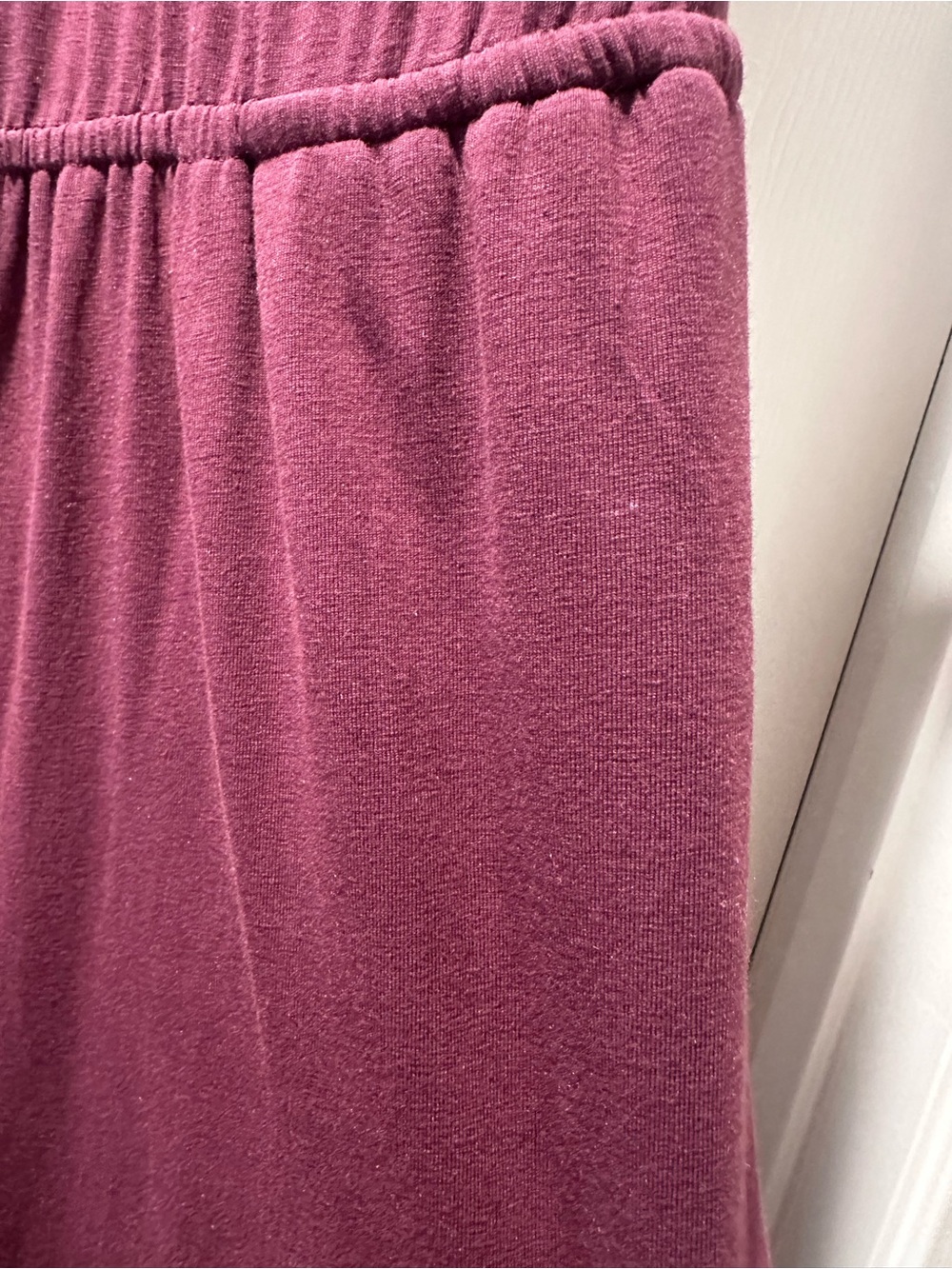 Pact Sleeveless Wide-Leg Jumpsuit in Deep Plum - Picture 7 of 7